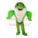 Agreeable Little Green Dolphin Mascot Costume