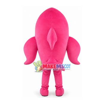Soft Lightweight Pink Dolphin Mascot Costume Soft Lightweight Pink Dolphin Mascot Costume