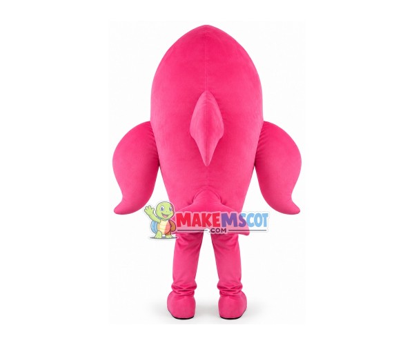Soft Lightweight Pink Dolphin Mascot Costume Soft Lightweight Pink Dolphin Mascot Costume