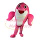 Soft Lightweight Pink Dolphin Mascot Costume