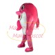 Soft Lightweight Pink Dolphin Mascot Costume