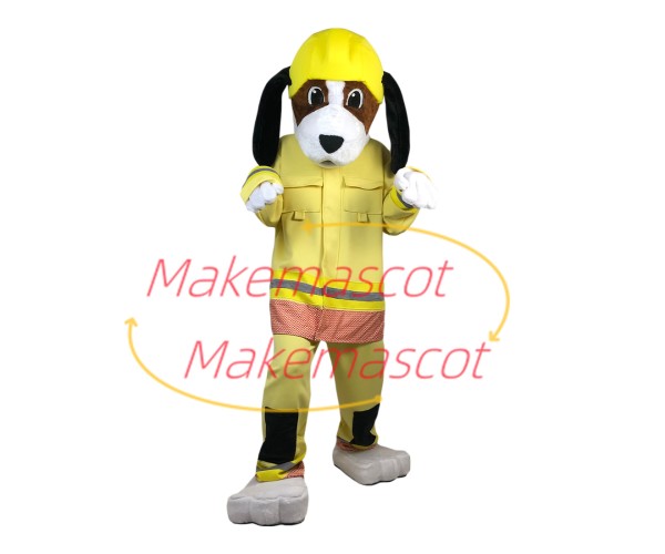 Sincere Fire Dog Mascot Costume For Adult Sincere Fire Dog Mascot Costume For Adult