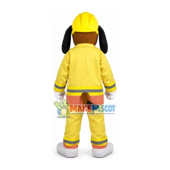 Sincere Fire Dog Mascot Costume For Adult Sincere Fire Dog Mascot Costume For Adult
