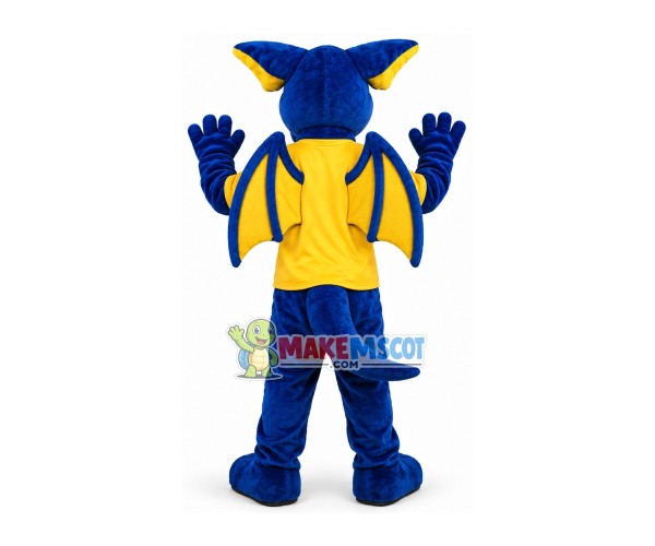Customized Blue Dragon With Fierce Look Mascot Costume Customized Blue Dragon With Fierce Look Mascot Costume