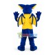 Customized Blue Dragon With Fierce Look Mascot Costume Customized Blue Dragon With Fierce Look Mascot Costume