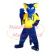 Customized Blue Dragon With Fierce Look Mascot Costume