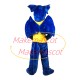 Customized Blue Dragon With Fierce Look Mascot Costume