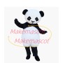 Lifesome Panda With Furry Body Mascot Costume