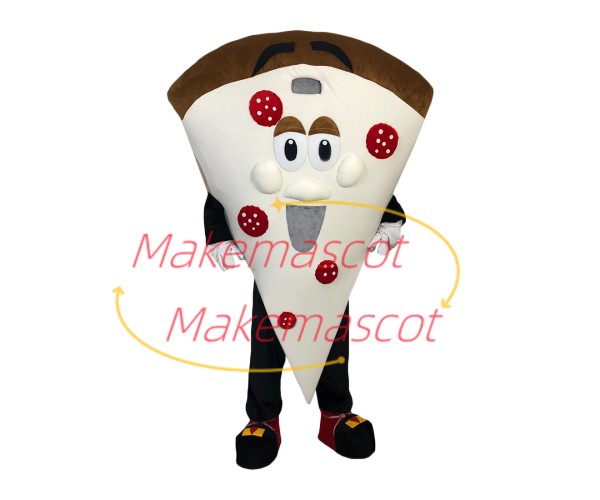 Piece of Fruit Pizza Mascot Costume For Western Restaurant