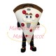 Piece of Fruit Pizza Mascot Costume For Western Restaurant