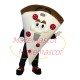 Piece of Fruit Pizza Mascot Costume For Western Restaurant