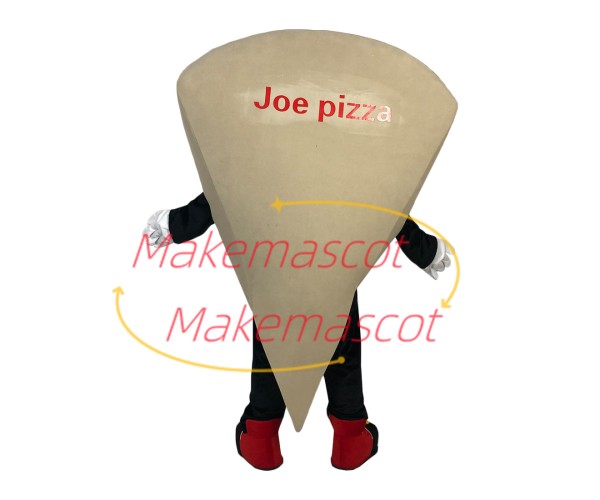 Piece of Fruit Pizza Mascot Costume For Western Restaurant