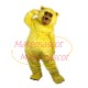 Soft Furry Yellow Bear Mascot Costume Soft Furry Yellow Bear Mascot Costume
