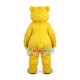 Soft Furry Yellow Bear Mascot Costume Soft Furry Yellow Bear Mascot Costume