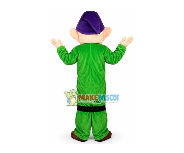Fashion Cartoon Dwarf With Long Body Mascot Costume Fashion Cartoon Dwarf With Long Body Mascot Costume