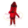 Breathable Cartoon Red Crayon Mascot Costume
