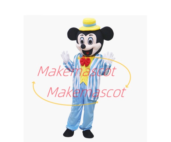 Mickey Couple of The Amusement Park Mascot Costume Mickey Couple of The Amusement Park Mascot Costume