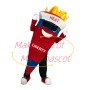 Lit Torch of The University Mascot Costume