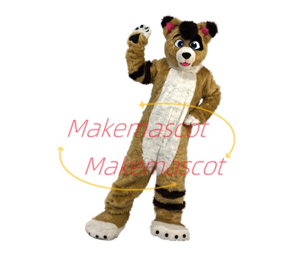 Professional Adult Fancy Tiger Sister Mascot Costume