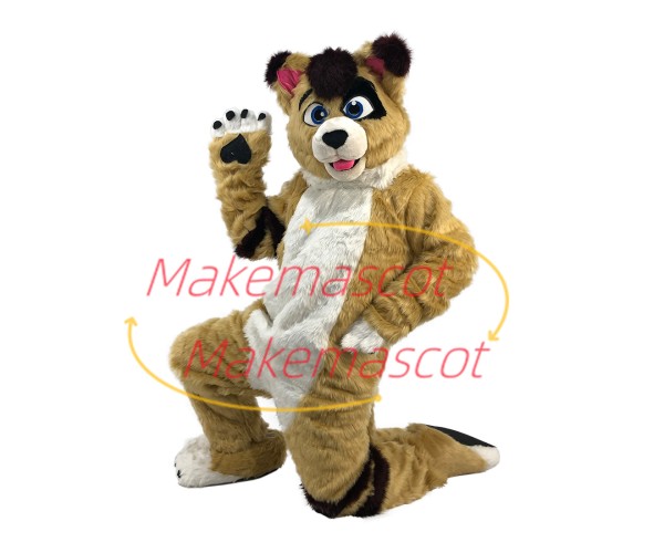 Professional Adult Fancy Tiger Sister Mascot Costume