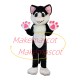 Well-behaved Pet Dog With Pink Paws Mascot Costume