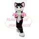 Well-behaved Pet Dog With Pink Paws Mascot Costume