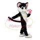 Well-behaved Pet Dog With Pink Paws Mascot Costume