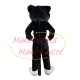 Well-behaved Pet Dog With Pink Paws Mascot Costume