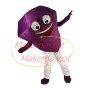 Large Carat Purple Rhomboid Diamond Mascot Costume