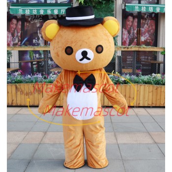 Depressed Rilakkuma Mascot Cartoon Costume Depressed Rilakkuma Mascot Cartoon Costume