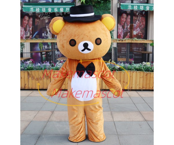 Depressed Rilakkuma Mascot Cartoon Costume Depressed Rilakkuma Mascot Cartoon Costume