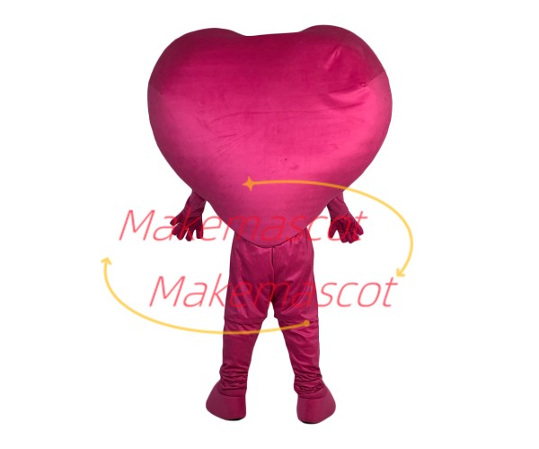 Cute Cartoon Big-eyed Love Heart Mascot Costume