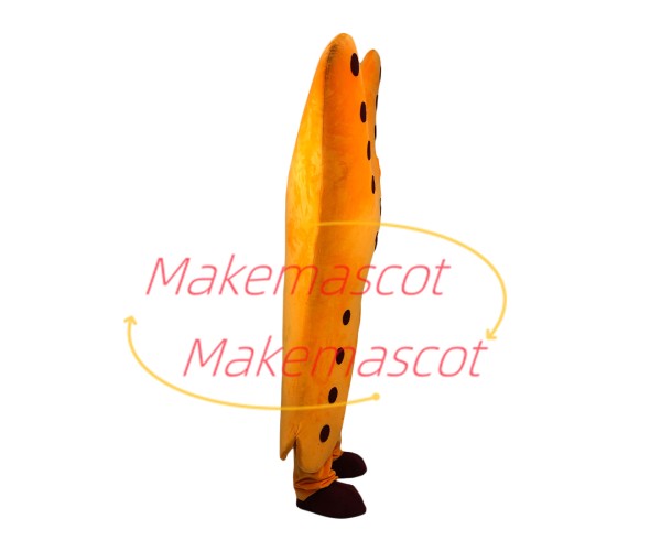 Gorgeous Orange Starfish Cartoon Mascot Costume