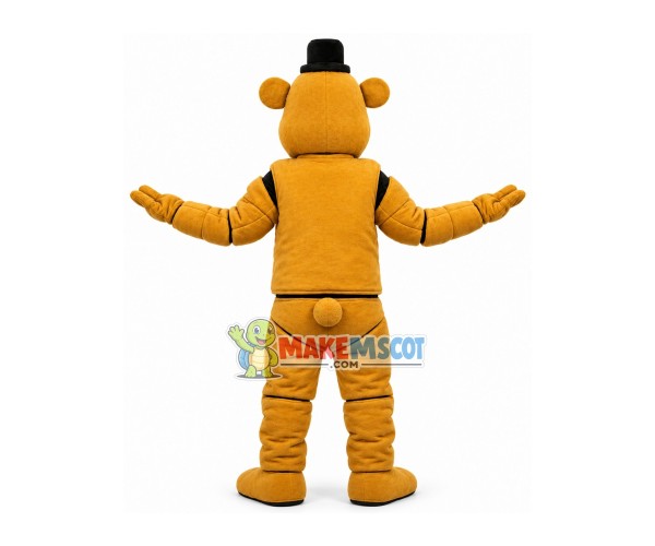 Toy Freddy of The Thriller Game Mascot Costume Toy Freddy of The Thriller Game Mascot Costume