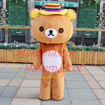 Anxious Rilakkuma Mascot Lightweight Cartoon Costume