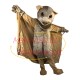 Soft Flying Bat With Night Vision Mascot Costume