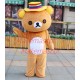 Anxious Rilakkuma Mascot Lightweight Cartoon Costume Anxious Rilakkuma Mascot Lightweight Cartoon Costume