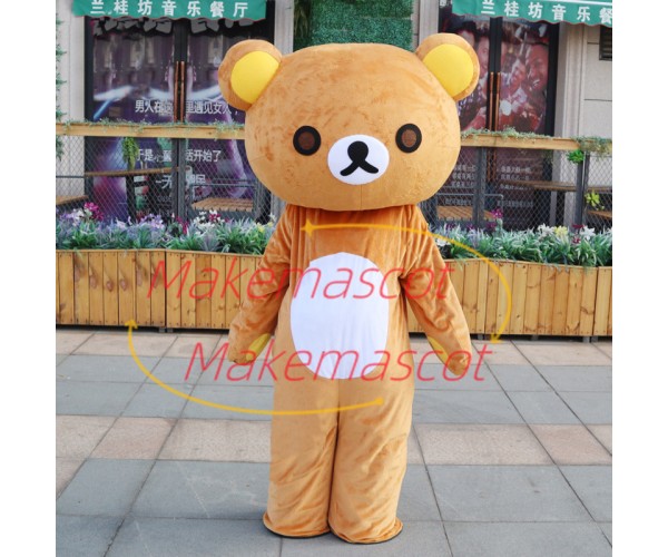 Anxious Rilakkuma Mascot Lightweight Cartoon Costume Anxious Rilakkuma Mascot Lightweight Cartoon Costume