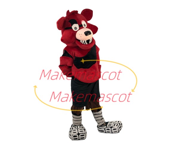 Thrilling Cartoon Foxy The Pirate Fox Mascot Costume