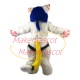 Adult Fancy Long Wool White Tiger Mascot Costume