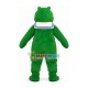 Croaking The Big Mouth Frog Mascot Soft Costume Croaking The Big Mouth Frog Mascot Soft Costume