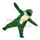 Croaking The Big Mouth Frog Mascot Soft Costume