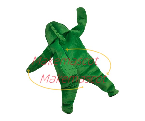Croaking The Big Mouth Frog Mascot Soft Costume