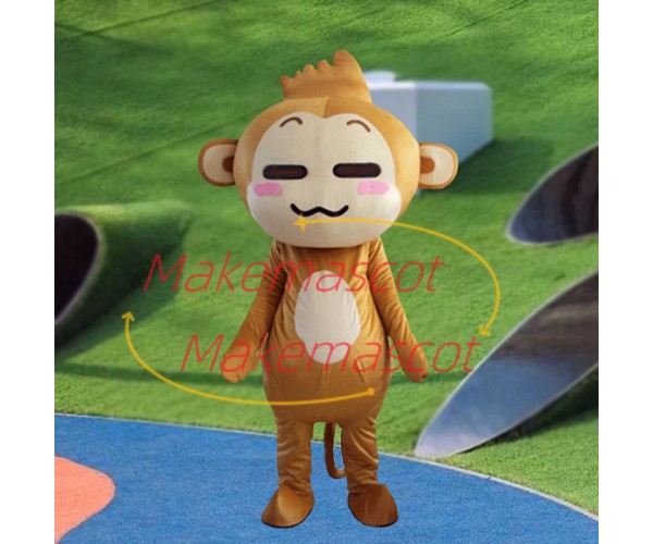 Fashion Cartoon Yoyo Monkey Mascot Costume Fashion Cartoon Yoyo Monkey Mascot Costume