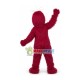 Cartoon Red Furry Monster Mascot Costume for Outdoor Event Cartoon Red Furry Monster Mascot Costume for Outdoor Event