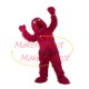 Cartoon Red Furry Monster Mascot Costume for Outdoor Event