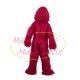 Cartoon Red Furry Monster Mascot Costume for Outdoor Event
