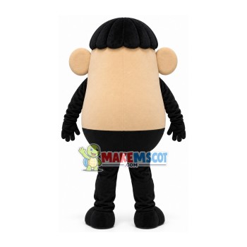 Mrs Potato Head With Purple Lips Mascot Cartoon Costume Mrs Potato Head With Purple Lips Mascot Cartoon Costume