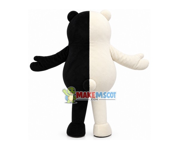 Villainous Robot Monokuma Mascot Cartoon Costume