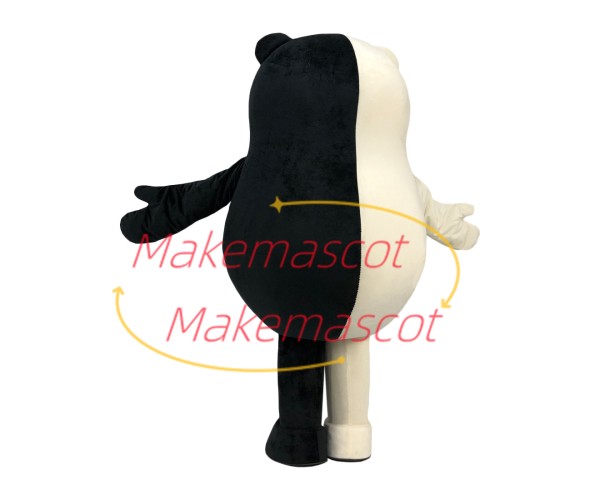 Villainous Robot Monokuma Mascot Cartoon Costume